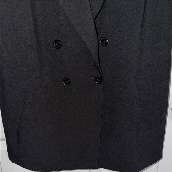 Banana Republic Double-Breasted Black Vest - Picture 4 of 7